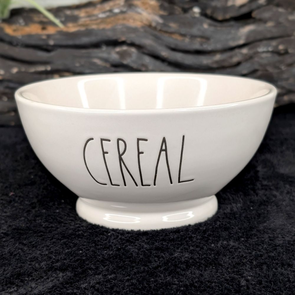 Rae Dunn CEREAL Ceramic Cereal Bowl - (Total Of 4)